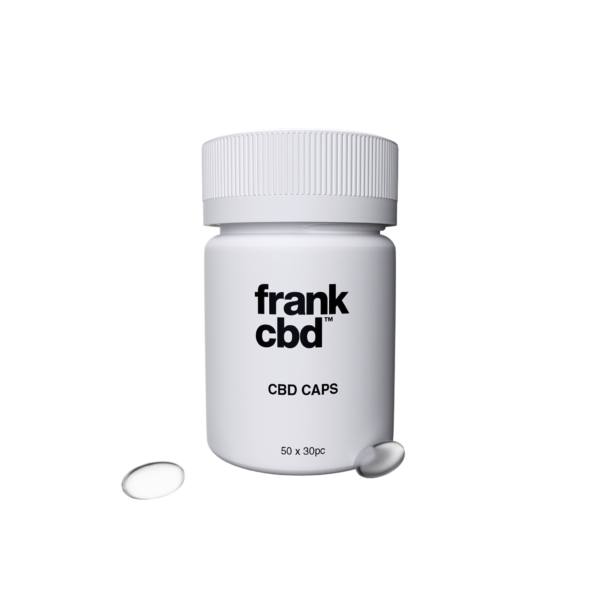 Frank CBD capsules 30 x 50mg